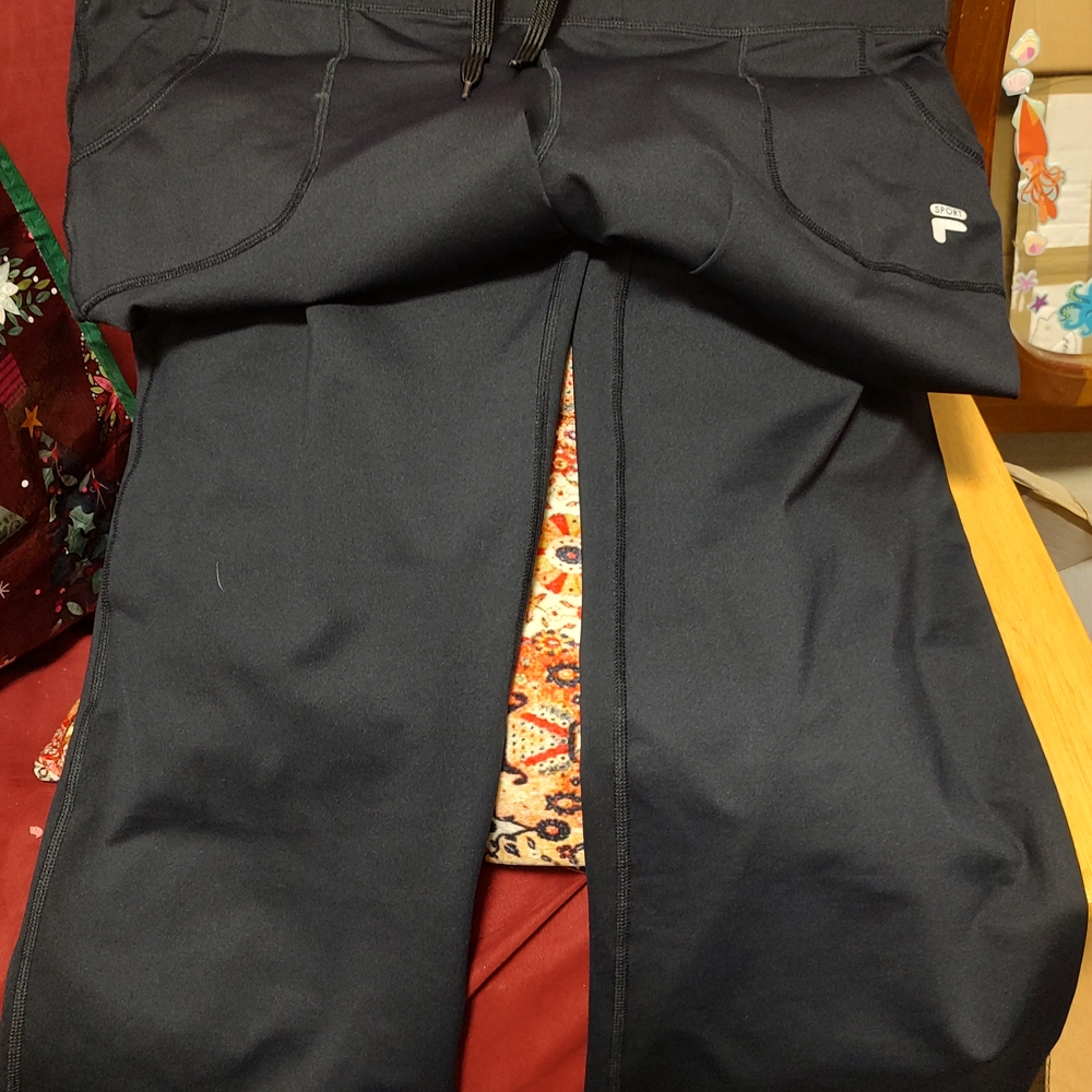 Fila Men's Dark Gray Joggers